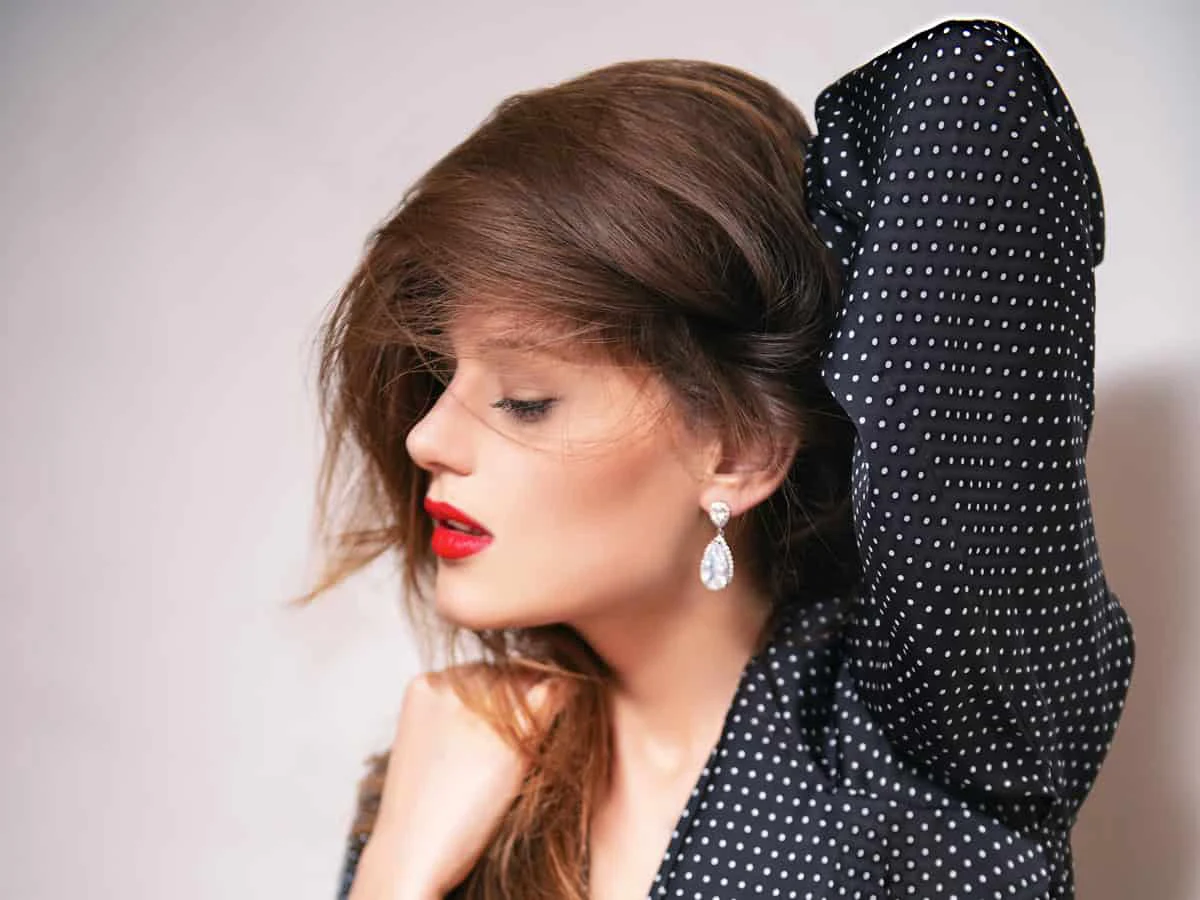 Editorial fashion retouching before