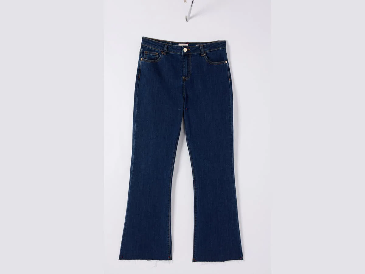 Denim pants vector conversion before